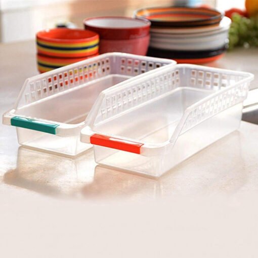 kitchen household multipurpose plastic space saving space organizer basket rack