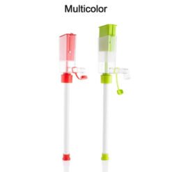 multicolor hand operated liquid oil dispenser pump for kitchen and household