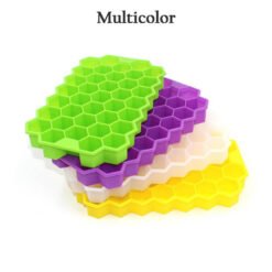 multicolor silicone easy ice removal ice tray