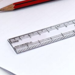 online 15 centimeter plastic transparent ruler scale for students, schools, offices, engineers, employees