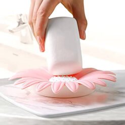 soap holder stand with flower shape design