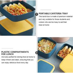 space saver tiffin lunch box, easily to carry in any situation