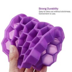 strong and flexible quality silicone 32 cavity easy ice removal ice cube tray container for refridgerators