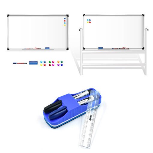whiteboard cleaner magnetic duster with marker pens storage space