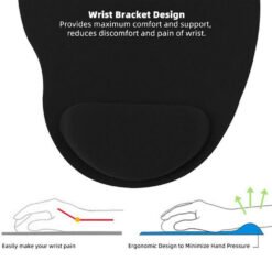 wrist rest support design mouse pad for computer desk