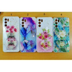Buy online Oppo A16 or Oppo A55 (5G) or Oppo A53S (5G) back covers with heart popsockets