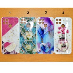 Buy online Realme C21Y or Realme C25Y back covers with heart popsockets