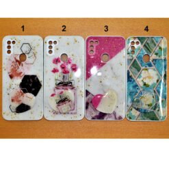 Buy online Samsung galaxy A11 back covers with heart popsockets for women