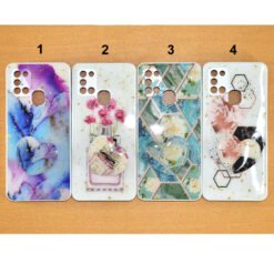 Buy online Samsung galaxy A21s back covers with heart popsockets