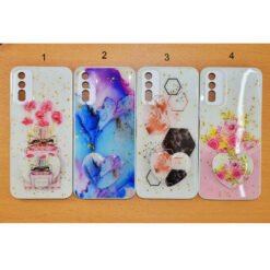 Buy online Vivo Y20 or Vivo Y20i or Vivo Y12s back covers with heart popsockets