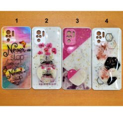 Buy online Xiaomi redmi note 10 or redmi note 10s back covers with heart popsockets