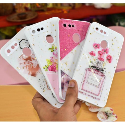 Oppo A5s or Oppo A12 or Oppo A12s mobile back covers with glitter and popsockets