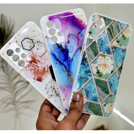 Samsung galaxy A32 (5g) or Samsung M32 (5g) mobile back covers with glitter and popsockets for girls and females