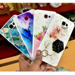Samsung galaxy j7 prime or galaxy on7 2016 mobile back covers with glitter and popsockets