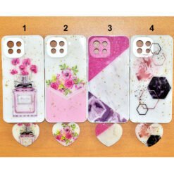 Beautiful Xiaomi 11 Lite (4g, 5g) or Mi 11 Lite NE (5g) mobile back covers with heart popsockets glitter