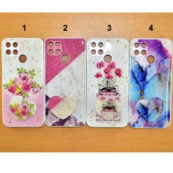Buy online Realme C12, C25, C25s, Narzo 20, Narzo 30A back covers with heart popsockets