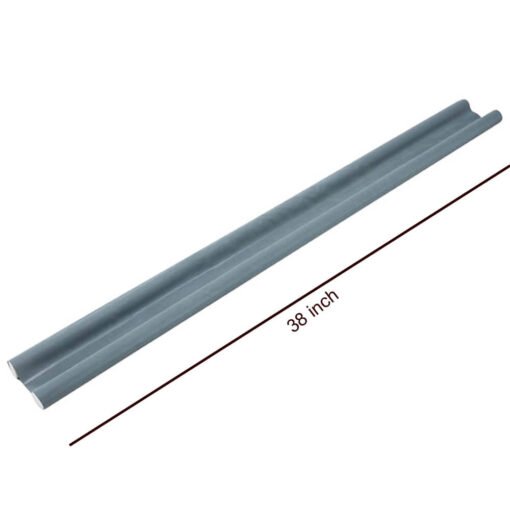 Grey color door draft guard protector stopper for doors (38 inch long)