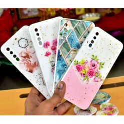 Samsung A50, A50S and Samsung A30S mobile back covers with glitter and popsockets