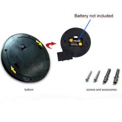 battery cell operatd area of dummy security camera