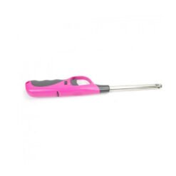 buy online plastic and stainless steel flame adjustable and refillable gas stove lighter gun