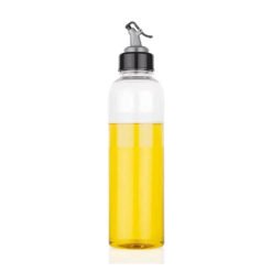 Buy online 1 litre oil dispenser unbreakable transparent bottle