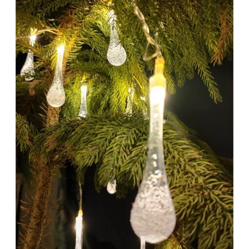 Drop gel LED light for decoration