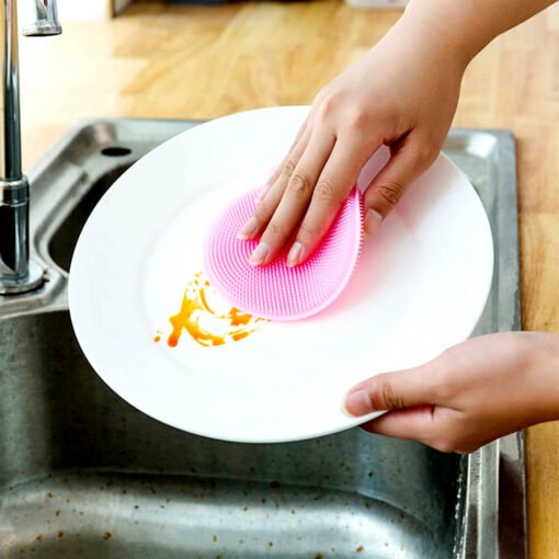 silicone dish wash scrubber online