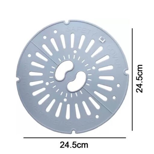 standard size dimensions show of washing machine spin cap safety cover