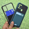 Samsung M31 or M31 prime mobile back cover with ATM card holder and camera protection
