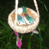Artificial bird nest ghosla for decoration