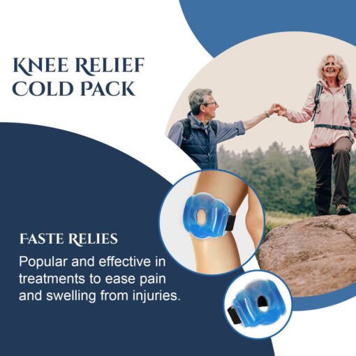 cooling gel pad for knee protection and pain relief