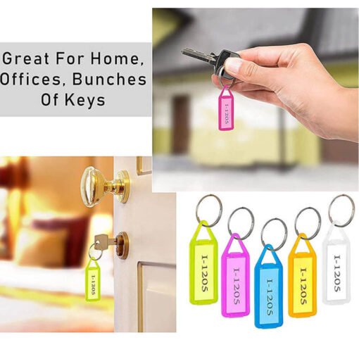 keychain tag label for multiple of bulk keys