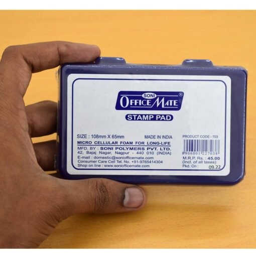 108mm X 65mm soni officemate stamp pad online