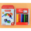 Buy online Nataraj 12 colour pencils with sharpner, new super smooth and bright colours