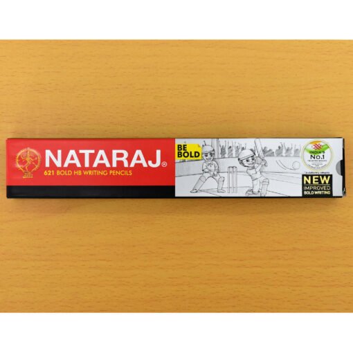 Stationery item Nataraj 621 Be Bold HB writing pencils online