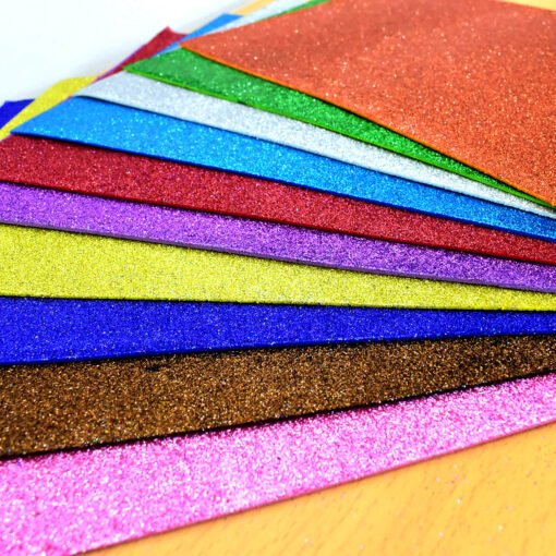 buy online 10 piece glitter sparkles sheet for decorations