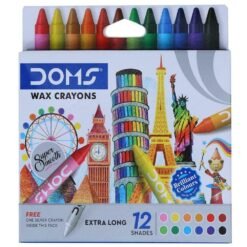 doms-extra-long-wax-crayons-12-shades