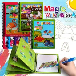 magic water book quick dry painting different prints and themes