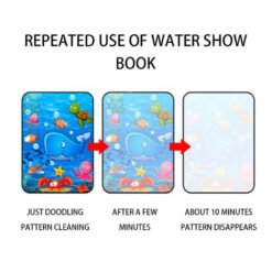 water color is remove or disappear after 10 minutes on water magic book