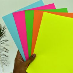 100 sheet A4 multicolor craft paper for students