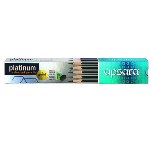 Apsara brand platinum extra dark pencil for students, shools, office more