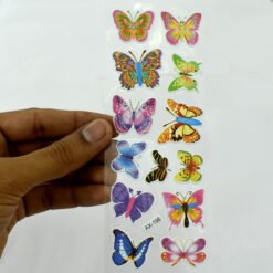 Butterfly stickers for student, project work, art & craft, decoration