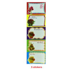 Gift name stickers