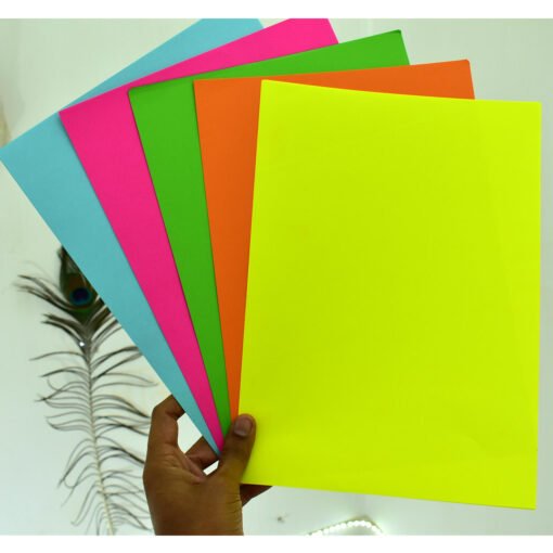 Multicolor craft paper for decoration