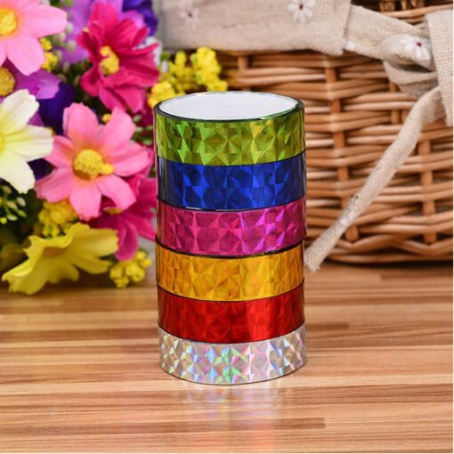 Shining tape multicolor for decoration