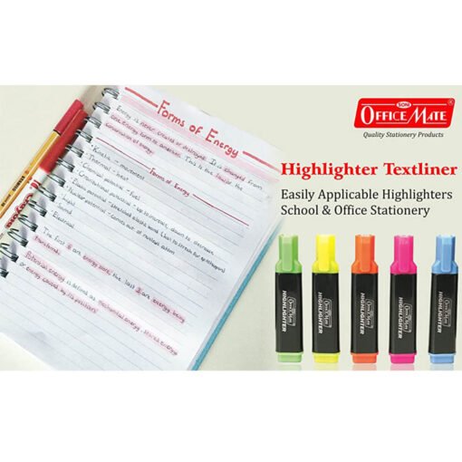 Soni Officemate highlighter pen for students, office, school