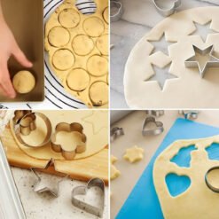 beautiful different shapes stainless steel cookie cake or pakwan cutter