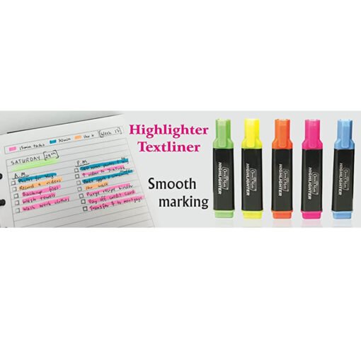 highlighter textliner smooth marking Soni Officemate highlighter pen