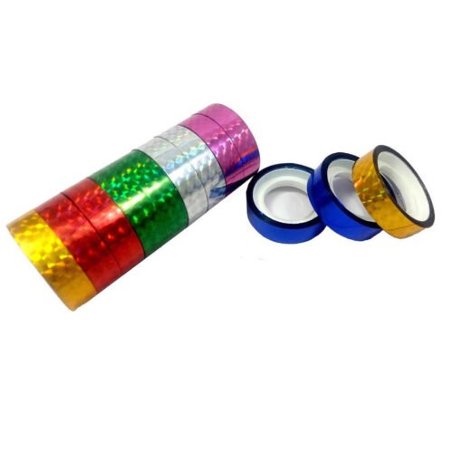 shiny tapes multicolor