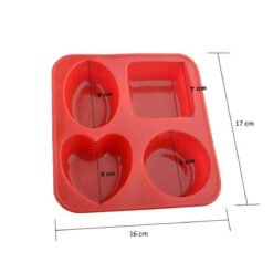 size & dimension of silicone cake and soap making mould